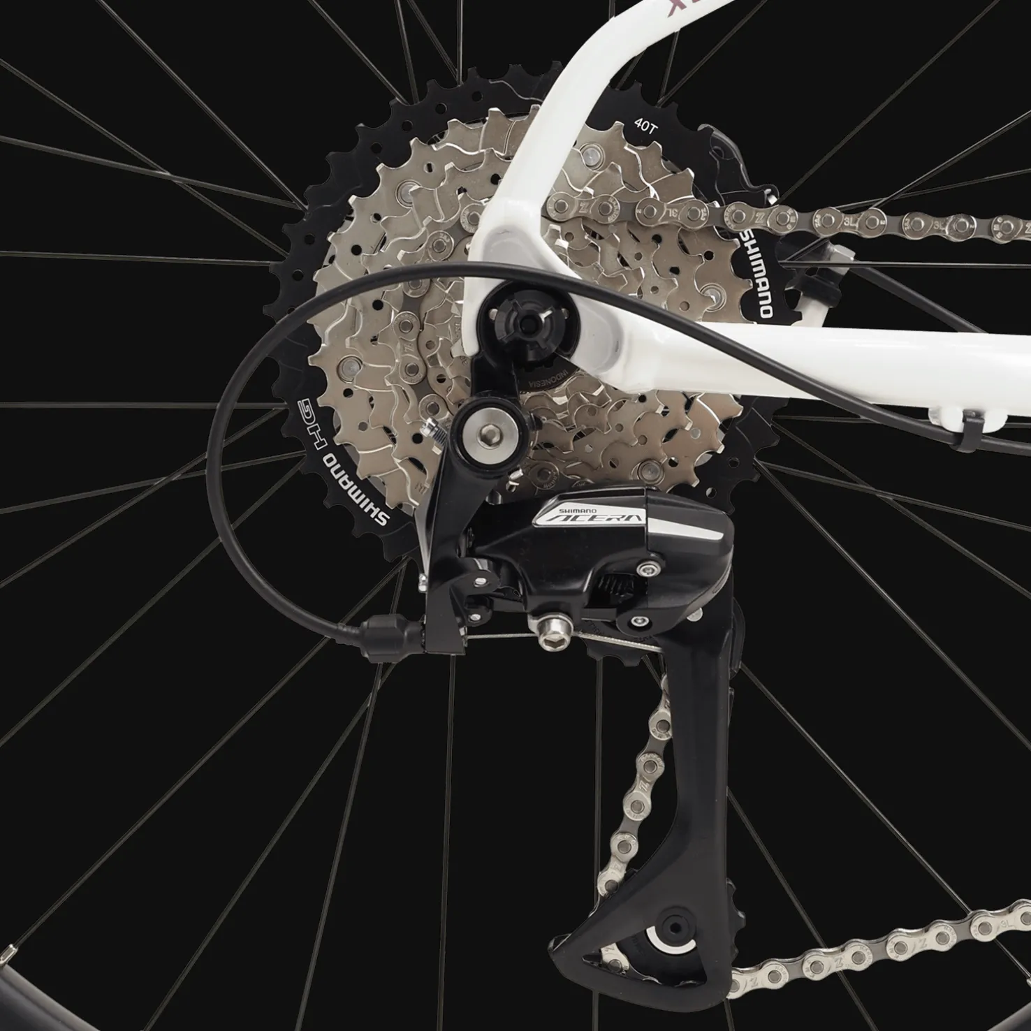 XC 260 Lite PEARL WHITE 24, nuorten maastopyörä - Lasten Polkupyörät - XC 260 Lite PEARL WHITE 24, nuorten maastopyörä