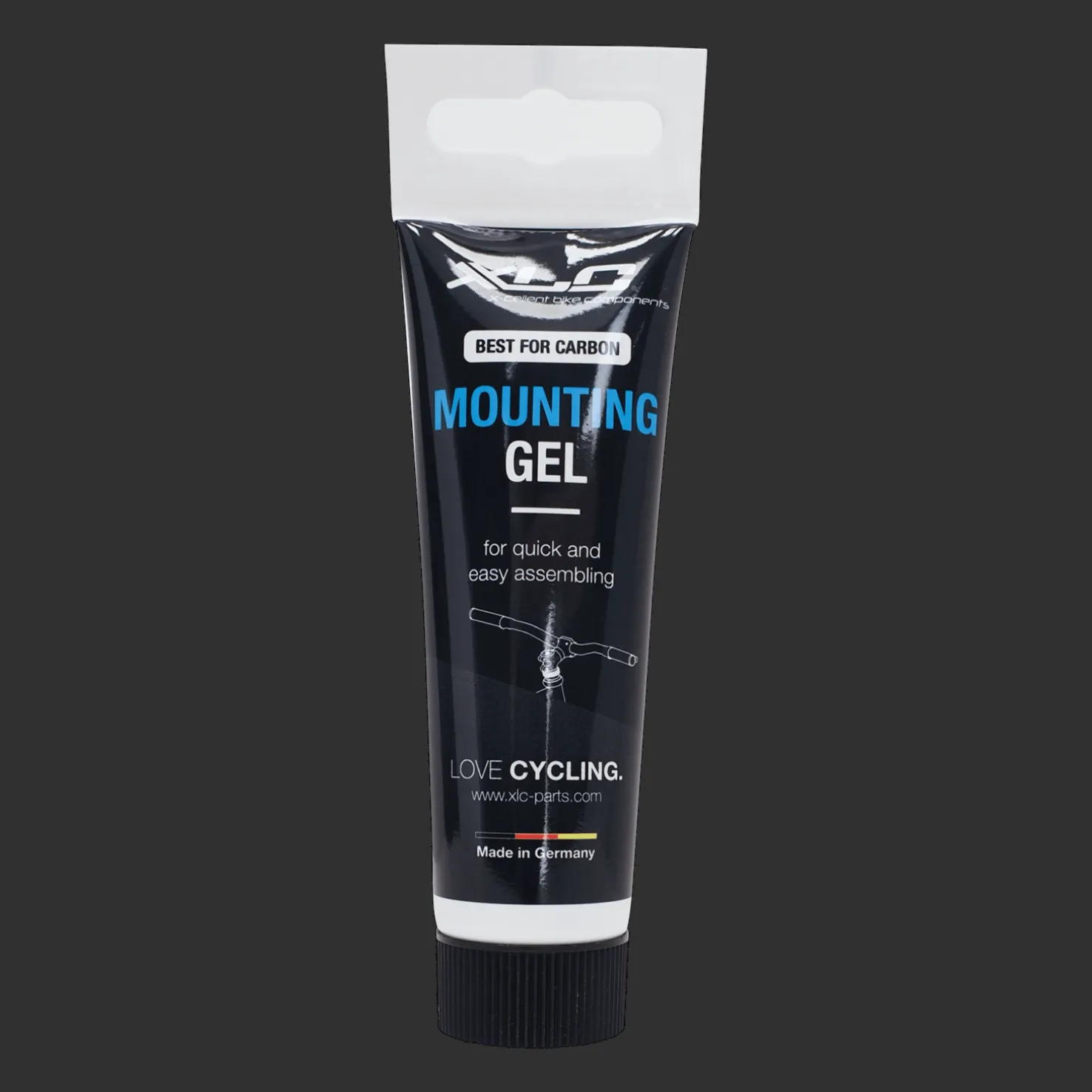 XLC Mounting gel 50 g, geeli hiilikuituosille - Polkupyörän Ketjuöljyt Ja -Rasvat - XLC Mounting gel 50 g, geeli hiilikuituosille
