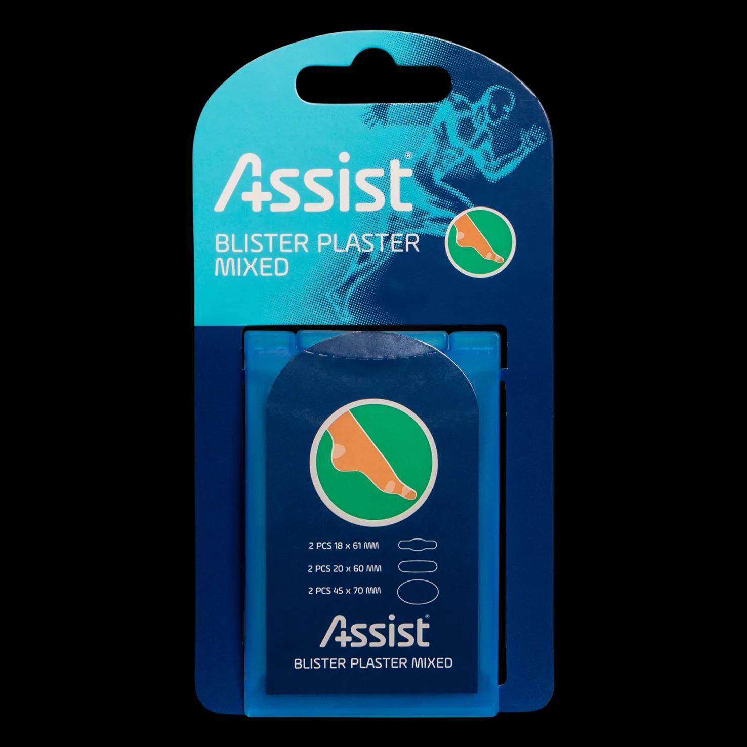 ASSIST BLISTER MIXED, rakkolaastari - Kinesioteipit Ja Urheiluteipit - ASSIST BLISTER MIXED, rakkolaastari