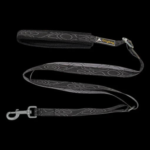 Flagstaff Adj Leash Raven Bark, koiran talutushihna - Koiran Pannat, Hihnat Ja Koiran Fleksit - Flagstaff Adj Leash Raven Bark, koiran talutushihna