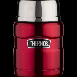 King Vakuum Food Jar 470 Ml Red - Termospullot Ja Termosmukit - King Vakuum Food Jar 470 Ml Red