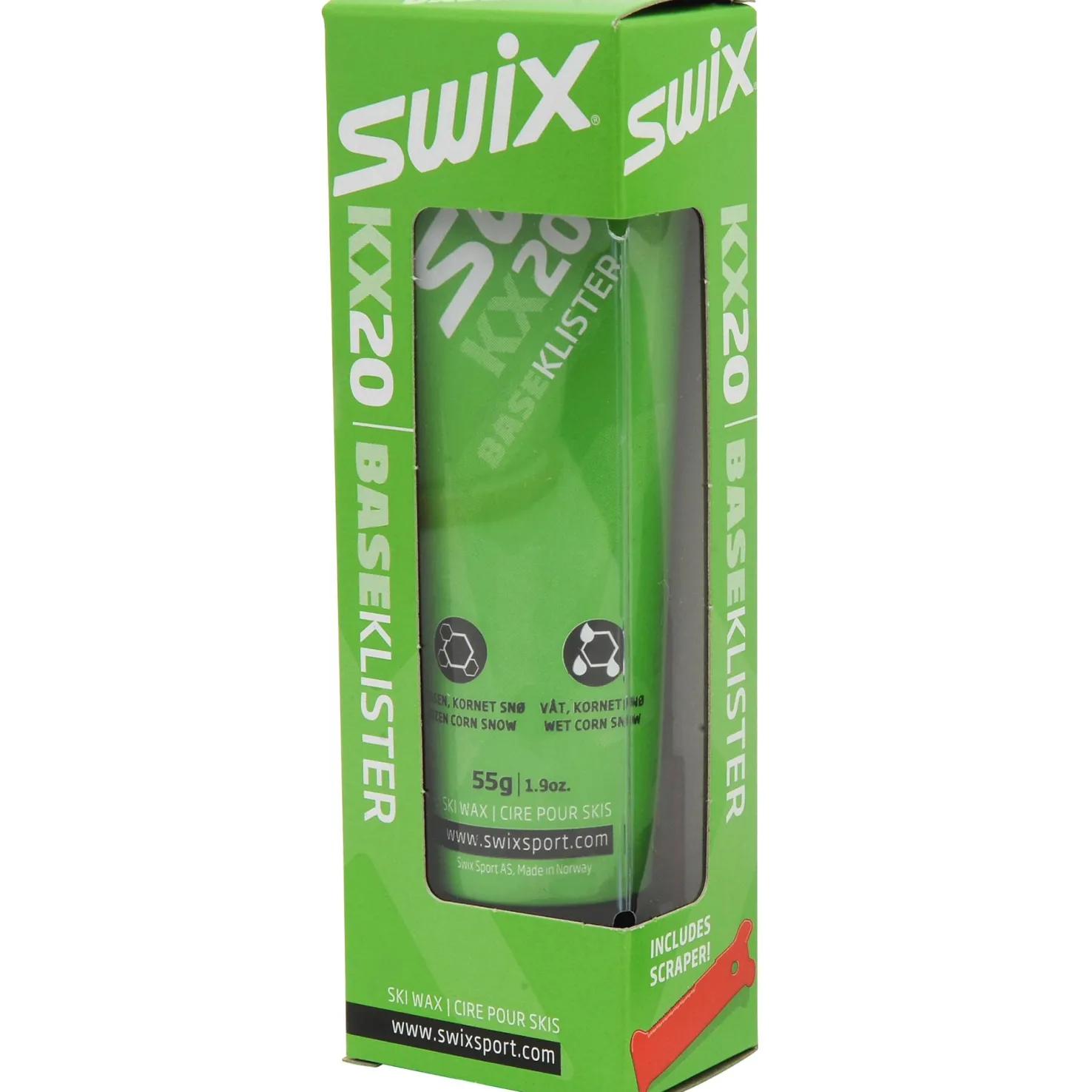 Klister KX20 Green Base Klister 24/25 - Pitovoiteet Suksiin - Klister KX20 Green Base Klister 24/25