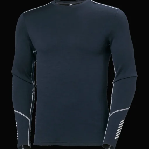 LIFA Merino Midweight Crew, miesten villapaita - Villakerrastot yläosat miehet - LIFA Merino Midweight Crew, miesten villapaita