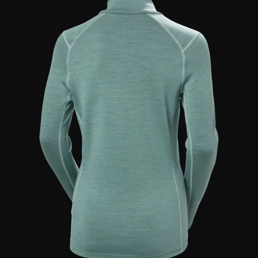 LIFA Merino Midweight Graphic 1/2 Zip, naisten villapaita - Villakerrastot yläosat naiset - LIFA Merino Midweight Graphic 1/2 Zip, naisten villapaita