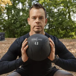 Medicine Ball 4 kg, kuntopallo - Core-Harjoittelu - Medicine Ball 4 kg, kuntopallo