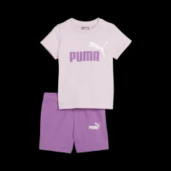 Minicats Tee & Shorts Set, lasten setti - Verryttelyasut - Minicats Tee & Shorts Set, lasten setti