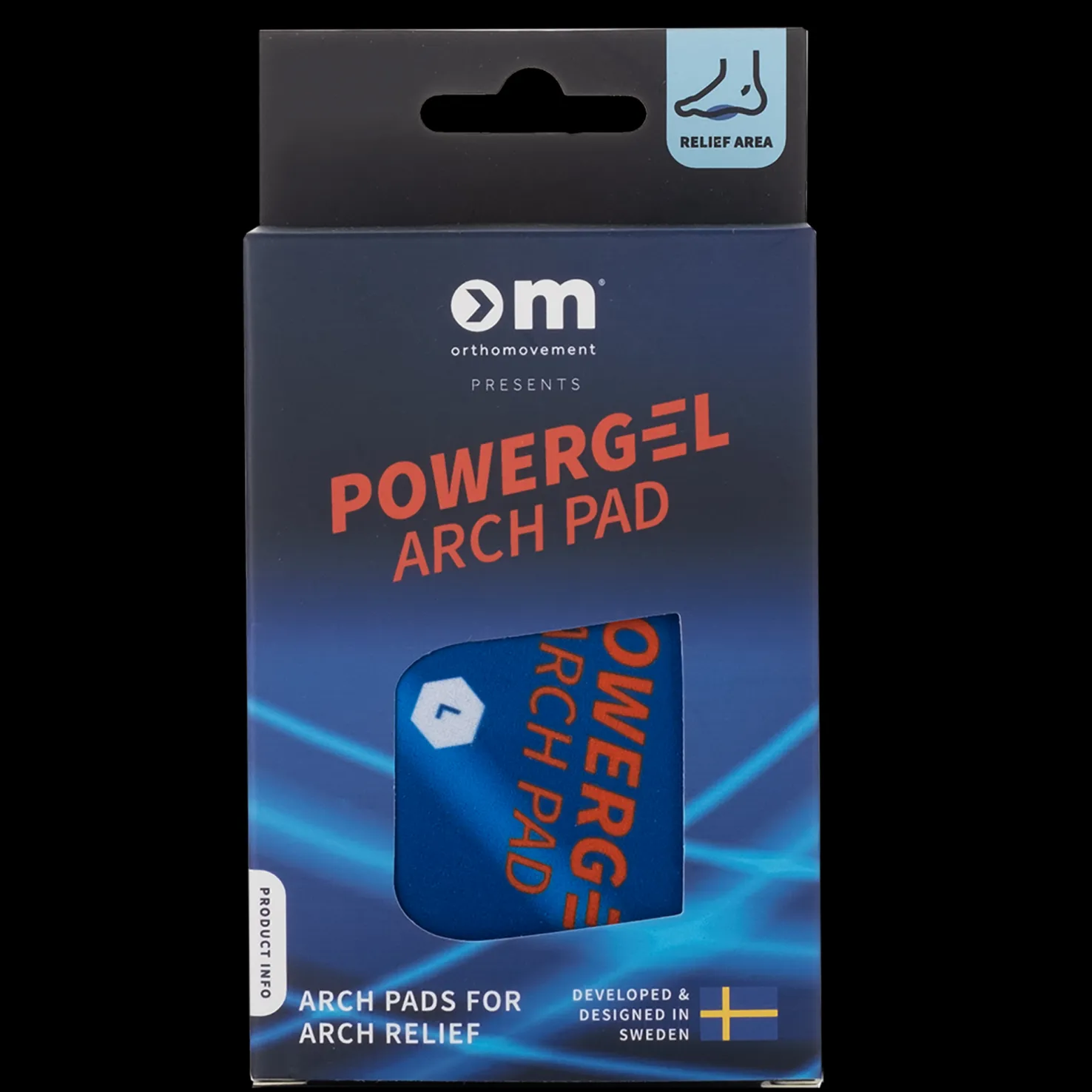 Om Arch Pad - One Color, Powergel-jalkaholvituki - Jalkatuet - Om Arch Pad - One Color, Powergel-jalkaholvituki