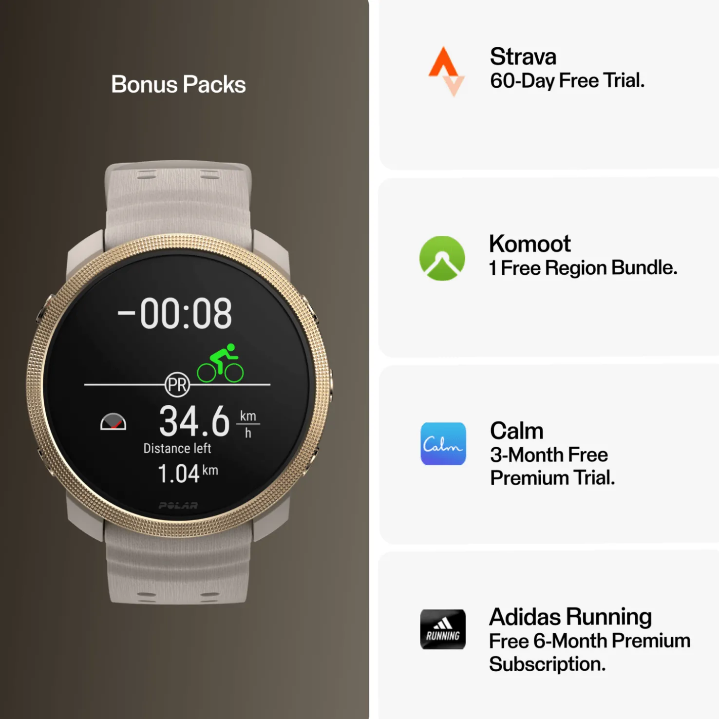 Polar Vantage M3 S-L, älykello - Sykemittarit - Polar Vantage M3 S-L, älykello