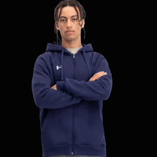 Rival Fleece Full Zip Hoodie, miesten huppari - Hupparit - Rival Fleece Full Zip Hoodie, miesten huppari