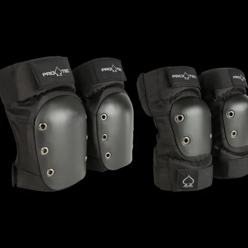 Street Pads 2 Pack Knee + Elbow, kyynärpää- ja polvisuoja setti, senior -  - Street Pads 2 Pack Knee + Elbow, kyynärpää- ja polvisuoja setti, senior