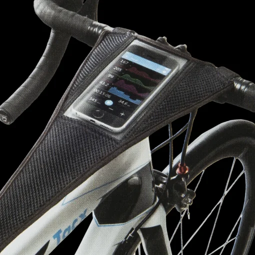 Tacx, Sweatcover for smartphone, muovitaskuinen pyöräsuoja - Lisävarusteet harjoitusvastuksiin - Tacx, Sweatcover for smartphone, muovitaskuinen pyöräsuoja