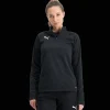 teamLIGA 1/4 Zip Top, naisten treenipaita - Pitkähihaiset Treenipaidat - teamLIGA 1/4 Zip Top, naisten treenipaita